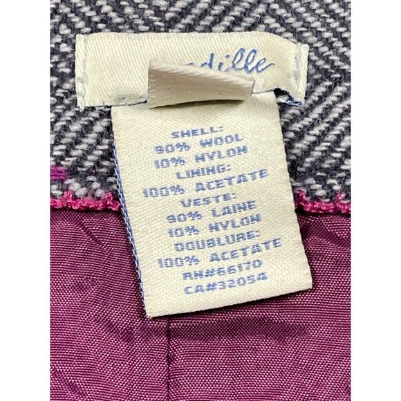 Odille by Anthropologie Tweed Pleated Skirt (Size 4) - Picture 6 of 8